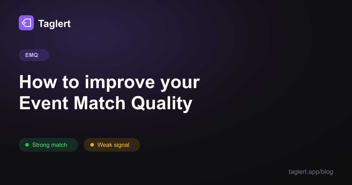 How to Improve Your Meta Event Match Quality (EMQ) Score